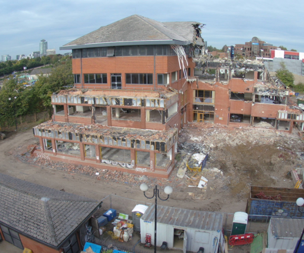 Capital Court demolition